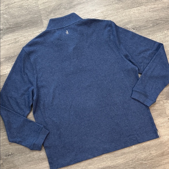NWOT Johnnie-O Banyan Henley Ocean Blue Super Soft Pullover Size XL - Picture 4 of 11